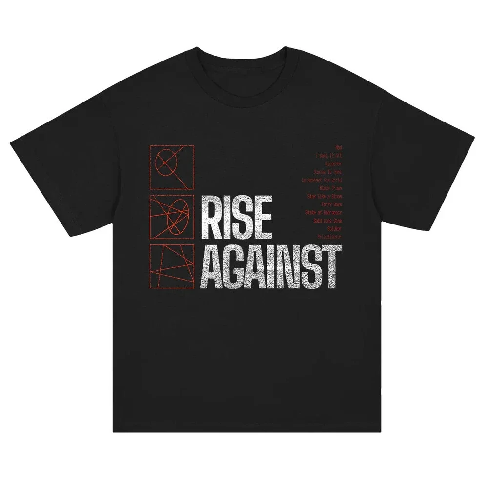 Rise Against Ricochet T-shirt size Medium M official authentic tracklist